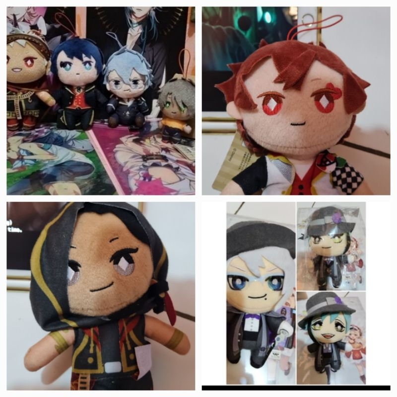 Twisted azul leona deuce idia kalim jamil riddle doll keychain | Shopee ...