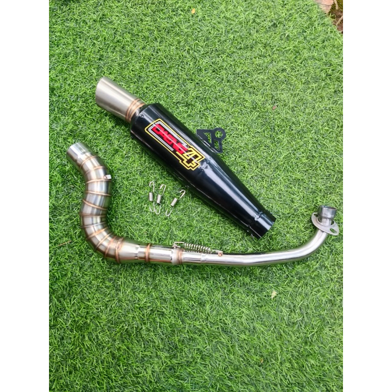 Daeng sai4 Pipe canister conical open specs exhaust pipe for Wave 125 ...