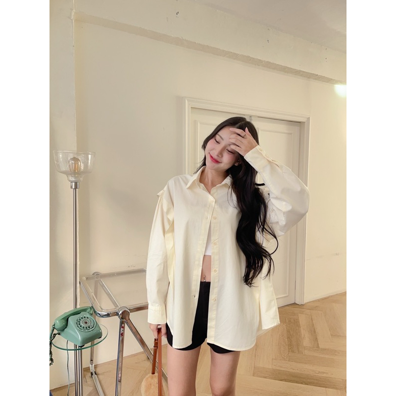 KEMEJA Wanwan SHIRT 90539 OVERSIZE SHIRT FOLDED VARIATIONS BANGKOK ...