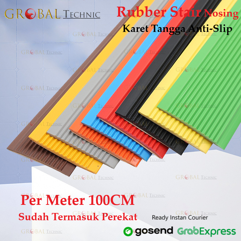 4cm Anti-Skid Safety Ladder Trim/Stair Sticker Step Nosing Corner Strip ...