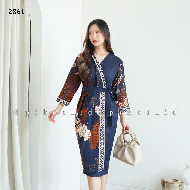 baju dress batik modern Batik dress elegant modern