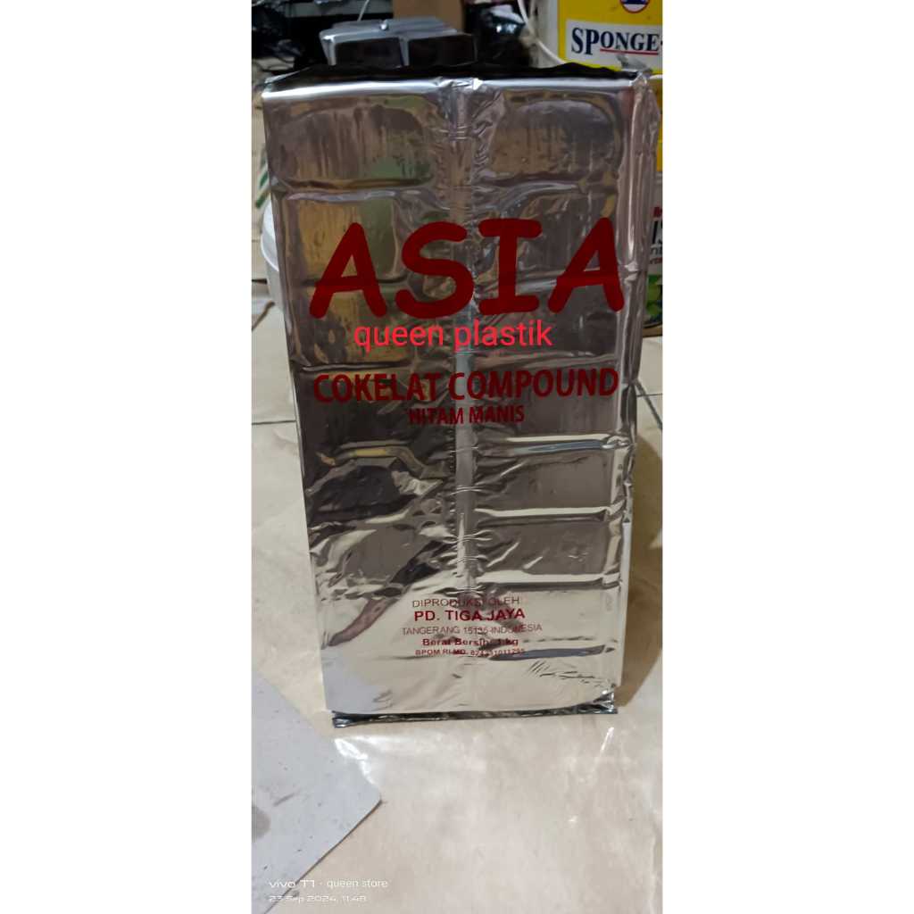 ASIA Chocolate Block Asia Compound Chocolate Bar 1kg | Shopee Philippines