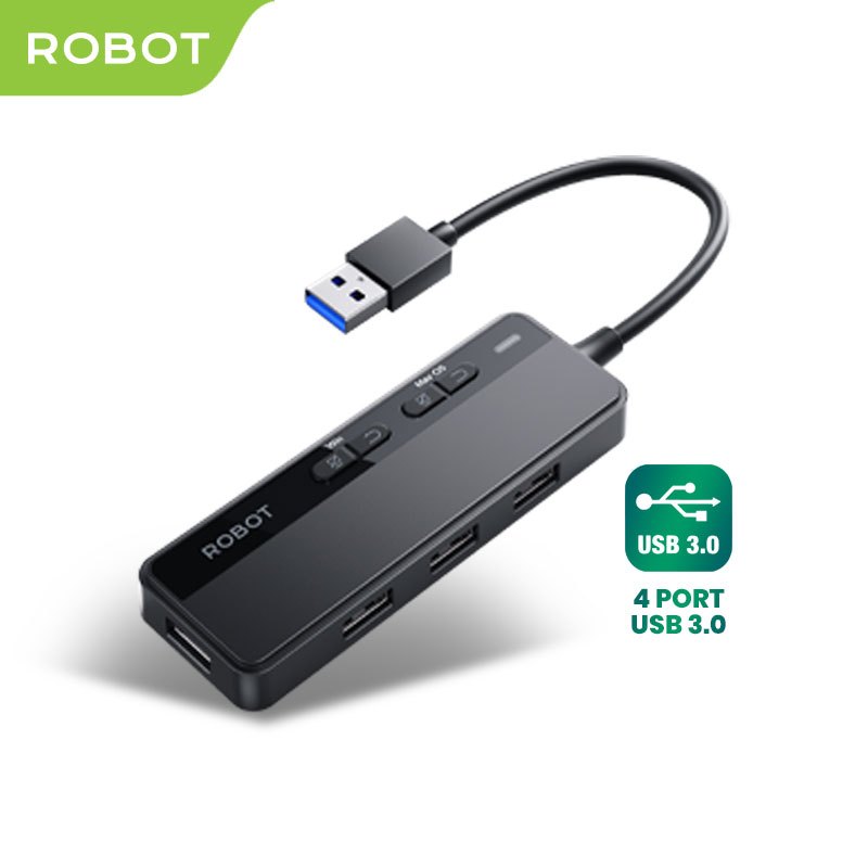Robot USB Hub H500 USB 3.0 4 Ports Multifunction Hub 5Gbps 1 Year ...