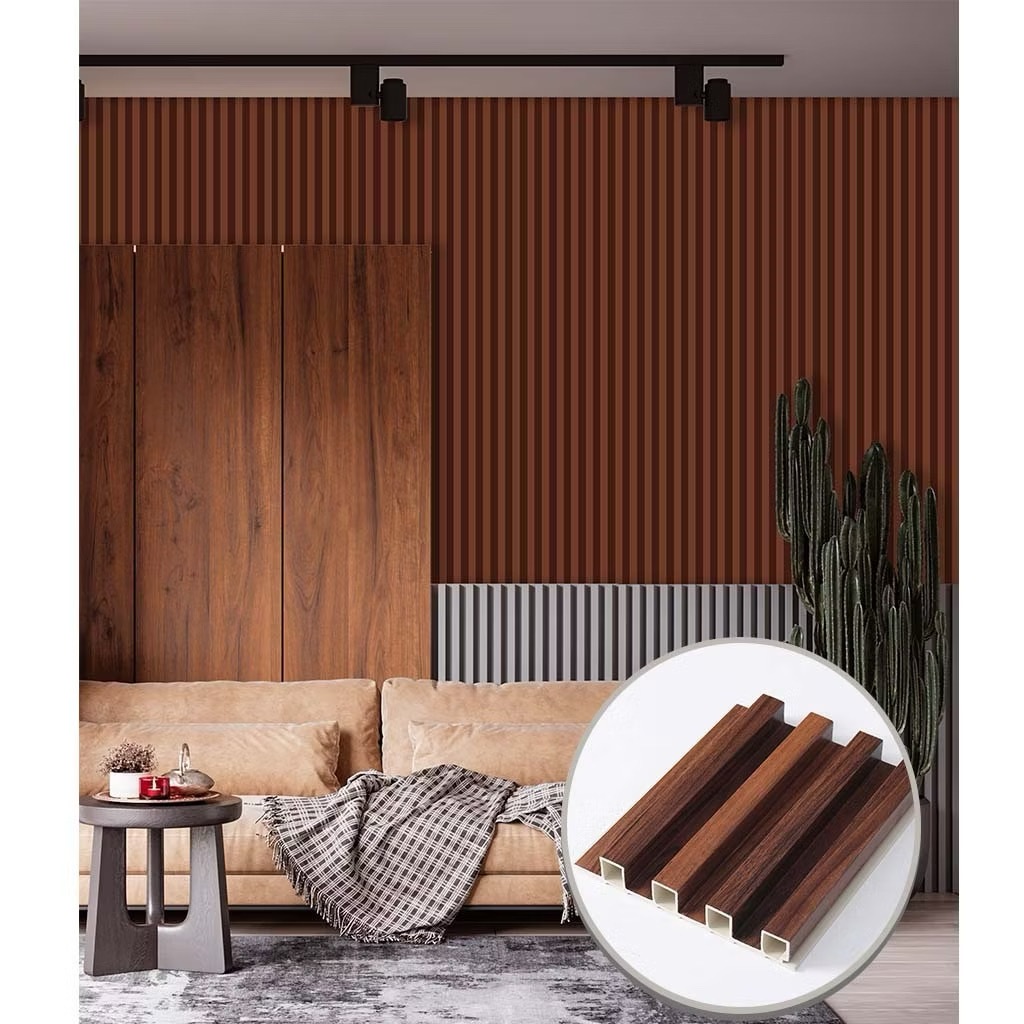 Indoor WPC Blade Wall Partition PVC Panel interior Wall Panel Large ...