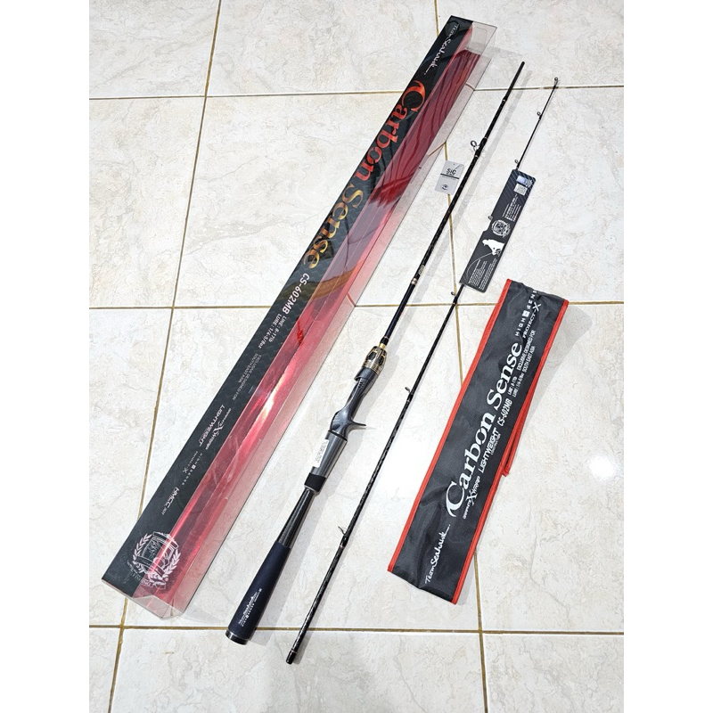 Bc SEAHAWK CARBON SENSE fishing rod 602/180cm 8-17lb / 10-20lb | Shopee ...