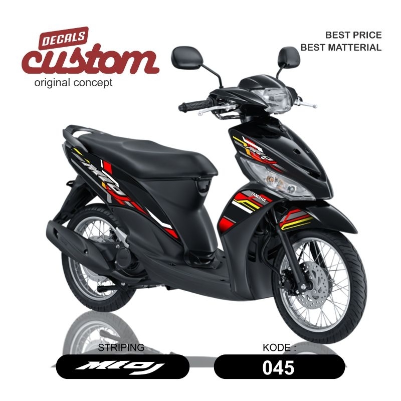 Striping mioj sticker variation Yamaha Mio code 054 | Shopee Philippines