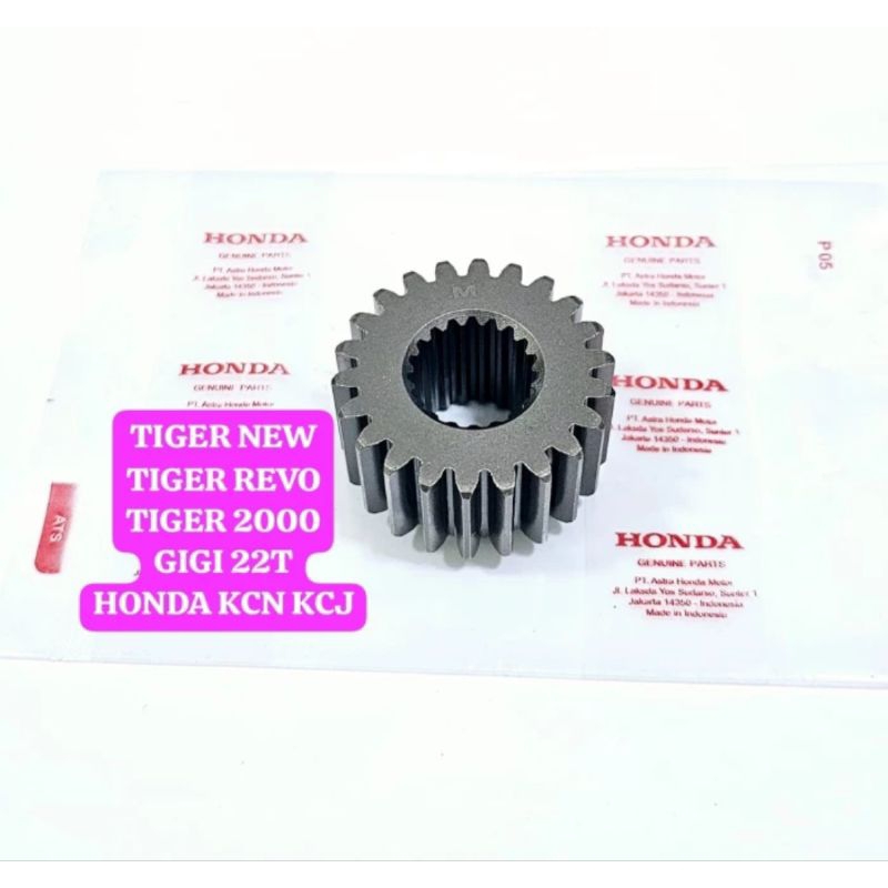 PRIMARY GEAR PRIMARY TIGER NEW TIGER REVO TIGER 2000 22T GEAR HONDA KCN ...