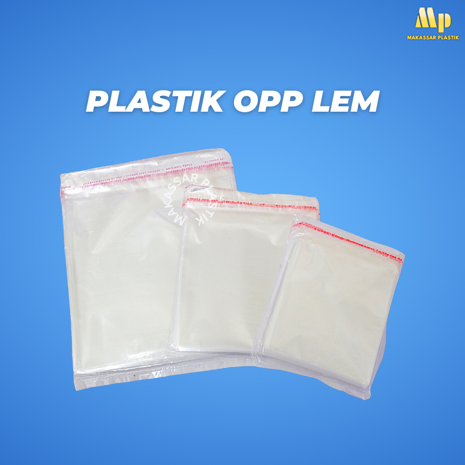 OPP PLASTIC TPM SMALL OPP PLASTIC GLUE OPP PLASTIC/ @100 PCS | Shopee ...