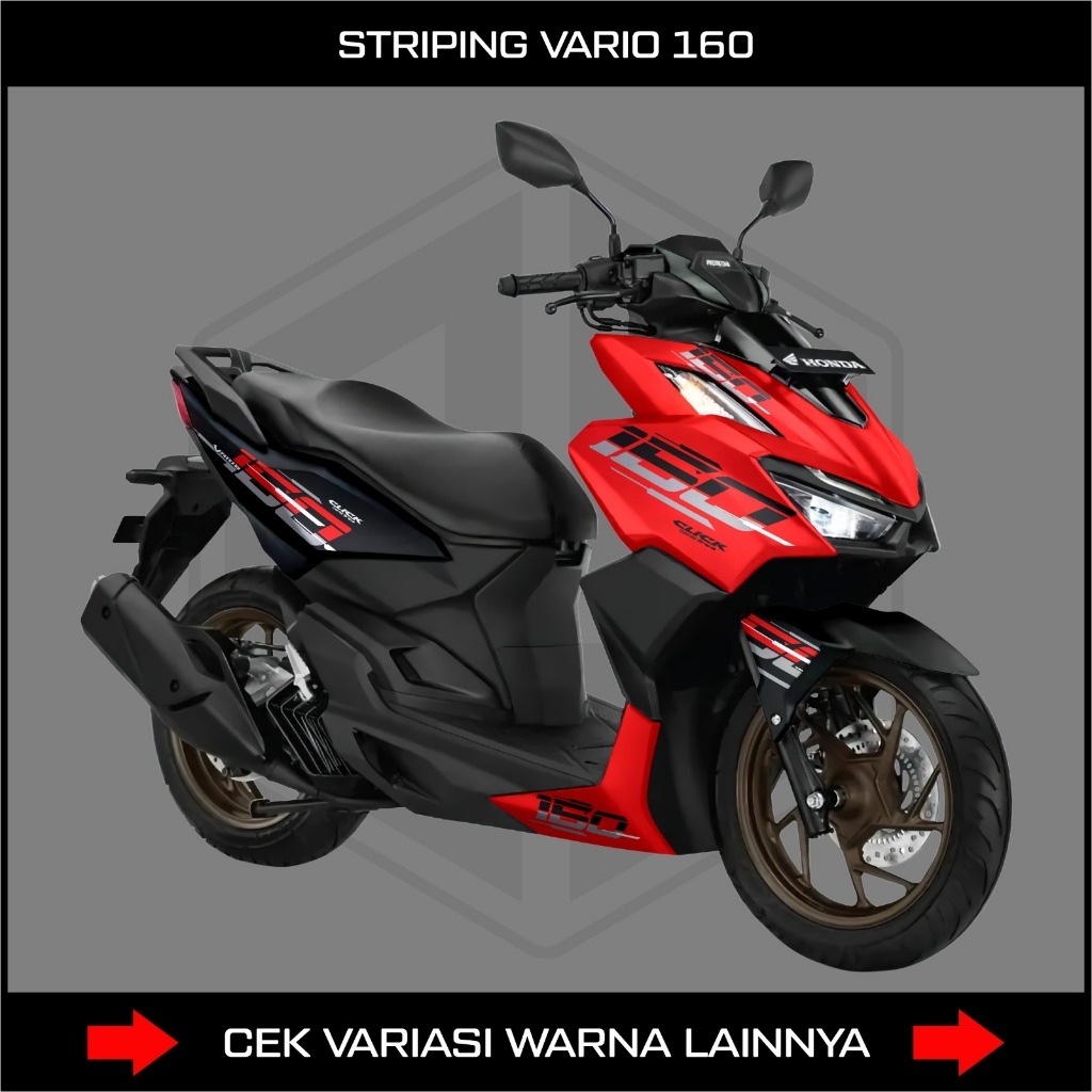 Sticker LIST BODY VARIO 160 VIETNAM MOTIF/STICKER LIST BODY VARIO 160 ...
