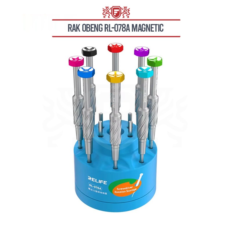 Relife Rl-078a Magnetic Screwdriver Rack / Screwdriver Storage Rack ...