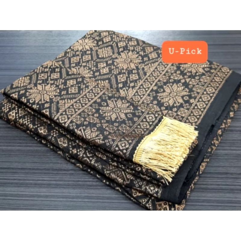 Songket wrap skirt set shawl / songket palembang// Graduation kebaya ...