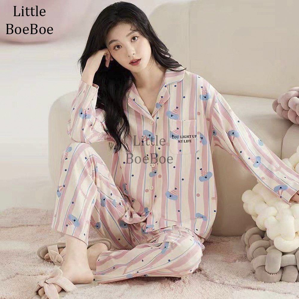 KATUN LITTLE BOEBOE - Yin Pajamas | Women's Pajamas Long Sleeve Adult ...