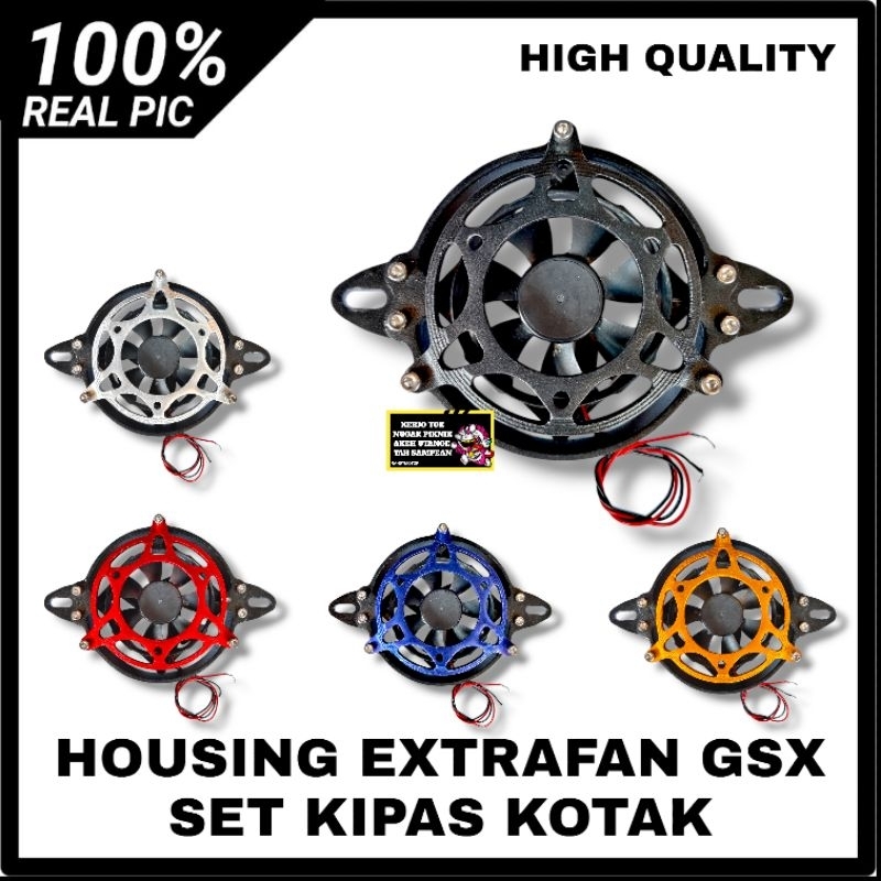 Housing EXTRAFAN COVER OTOM FAN RADIATOR EXTRA FAN GSX SET FAN BOX ...