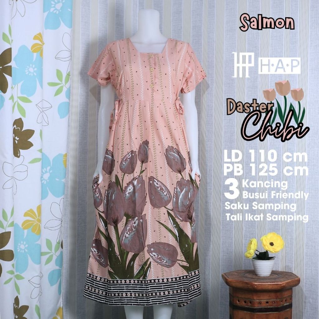 Chibi HAP Daster LD 110 cm | HAP Daster | Chibi Model | Side Strap ...