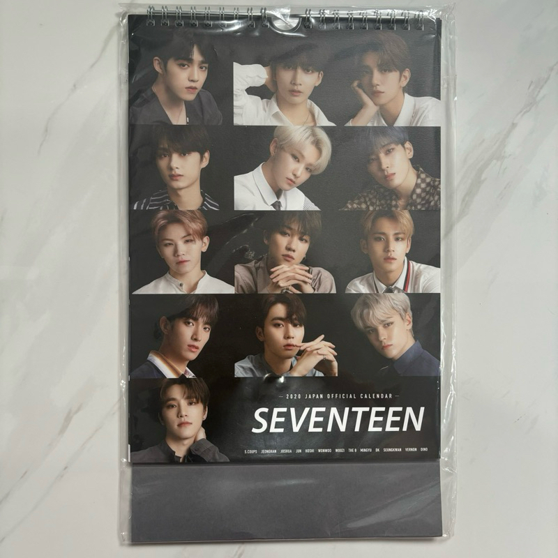Seventeen SVT OFFICIAL MD MERCHANDISE JAPAN CALENDAR 2020 STICKER ...