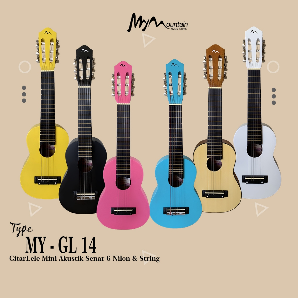 Mini Acoustic Guitarlele Strings Nilon and Strings | Shopee Philippines