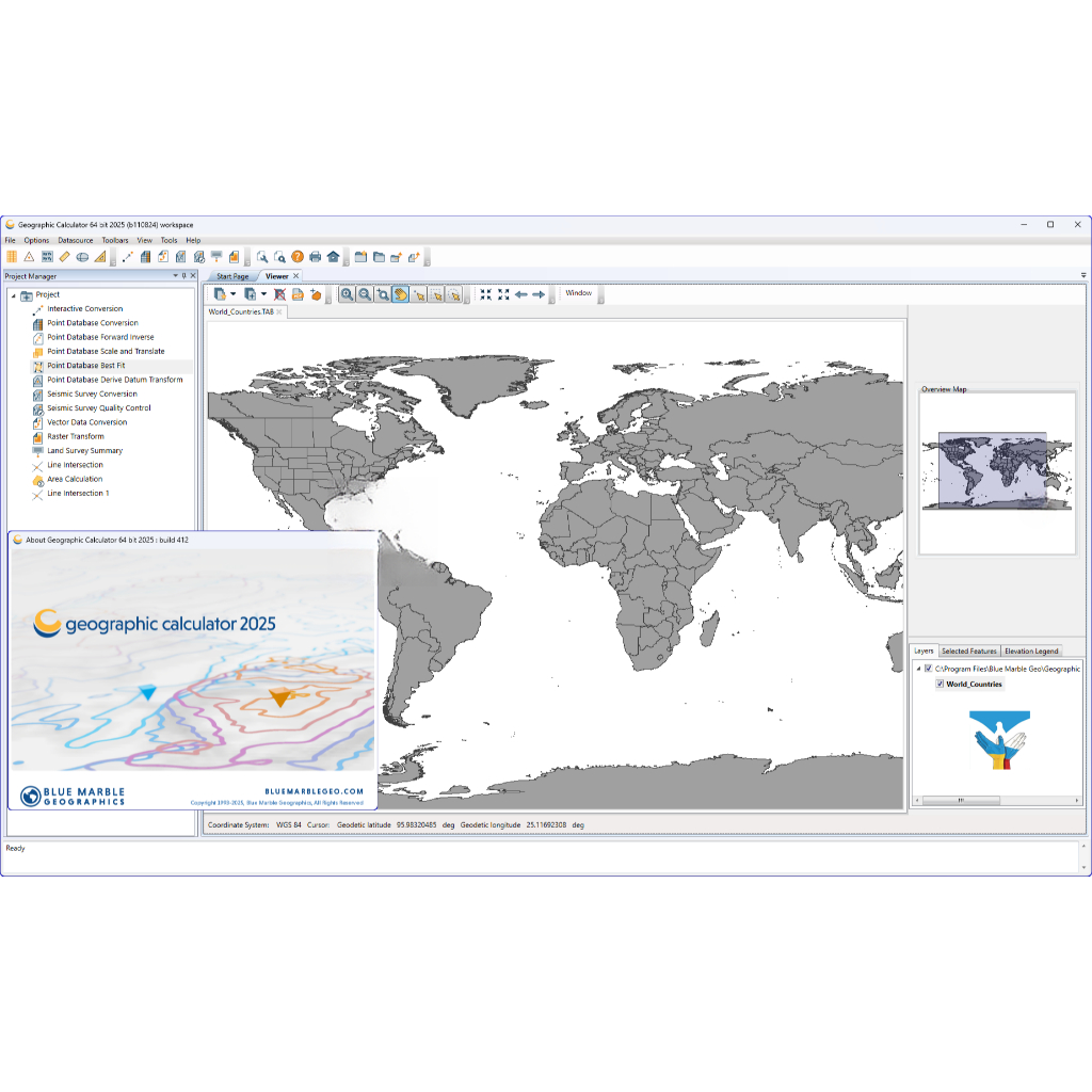 Blue Marble Geographic Calculator 2025 Full Geodetic Software ...