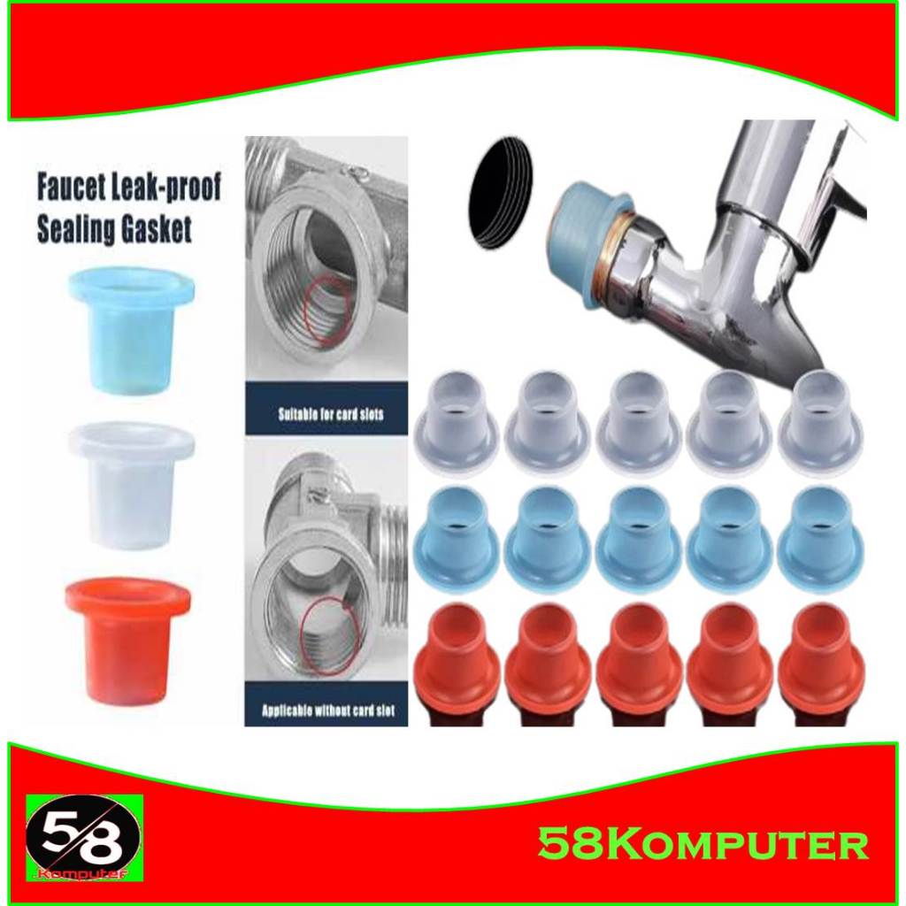 Taffhome Rubber Tap Seal Leak Proof Rubber Gasket 10 PCS - P1 | Shopee ...
