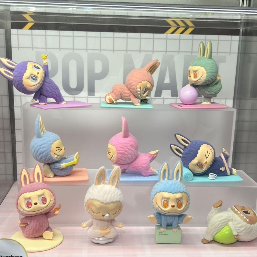 Original Labubu The Monster Lazy Yoga 1 Set 10 Designs MAY HAVE SECRET Id 11134207 7ras9