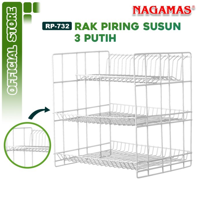 3 LAYER WIRE PLATE RACK/DRAGON SINK PLATE RACK | Shopee Philippines