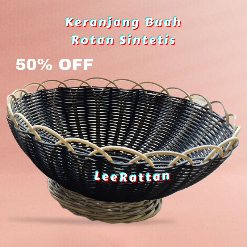 Synthetic Rattan Fruit Basket / Synthetic Rattan Fruit Holder ...