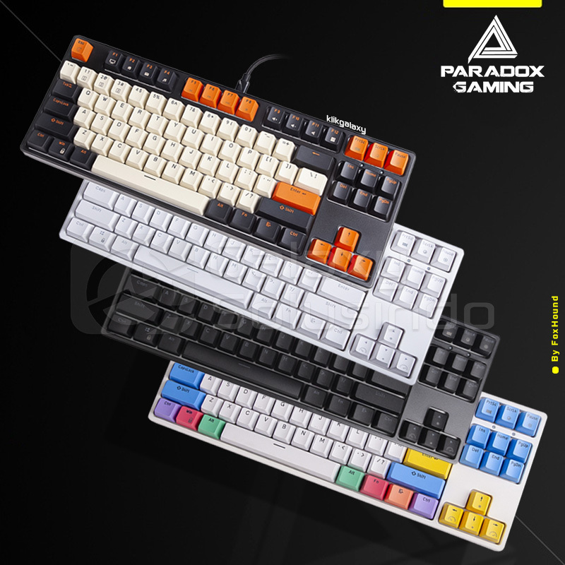 Paradox Gaming GHOST GH87 V2 Hotswap RGB Gaming Keyboard | Shopee ...
