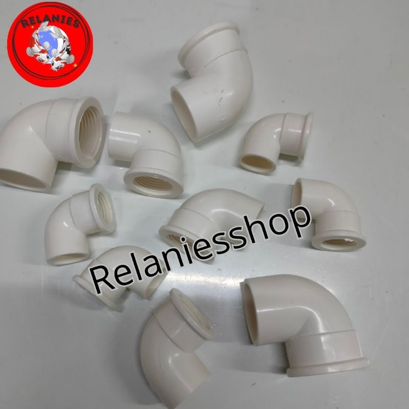 Elbow thread knee KENI upvc pipe connection | Shopee Philippines