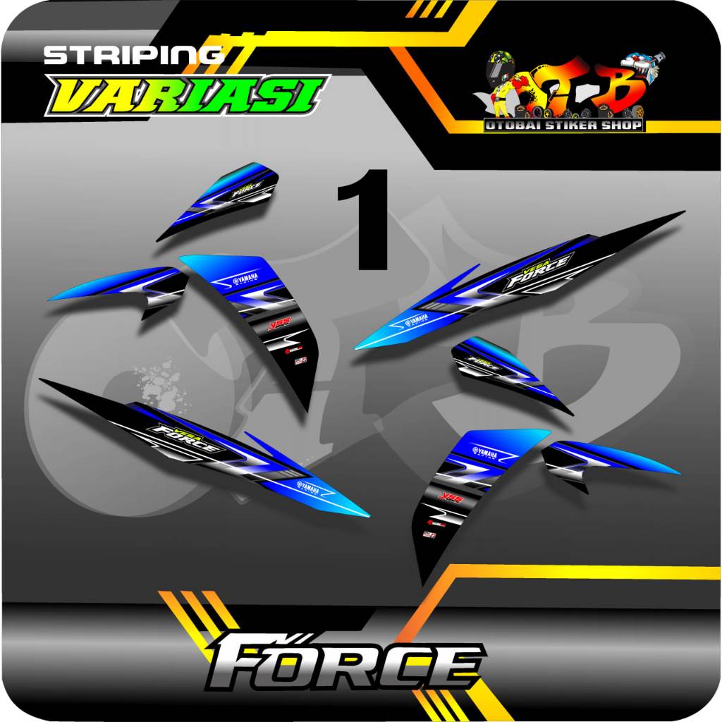 Yamaha Vega Force Road Race 01 VARIATION STRIPING | Shopee Philippines