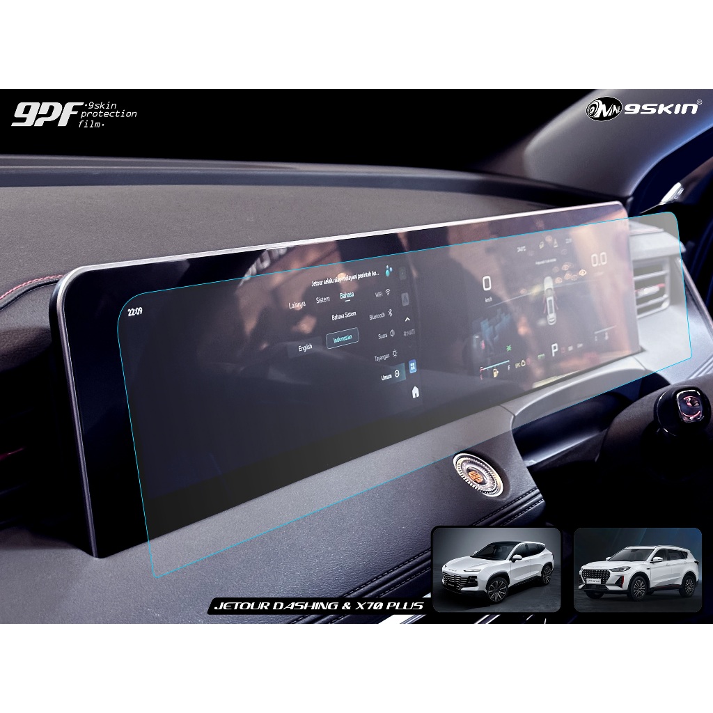 Ppf SPF Ultra Interior Jetour Dashing X70 Plus Head Unit & Panel ...