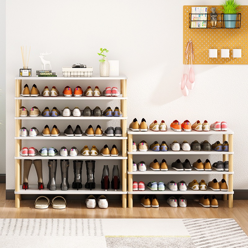 KAYU Stacking Shoe Rack Wooden Shoe Rack Portable Shoe Rack Minimalist ...