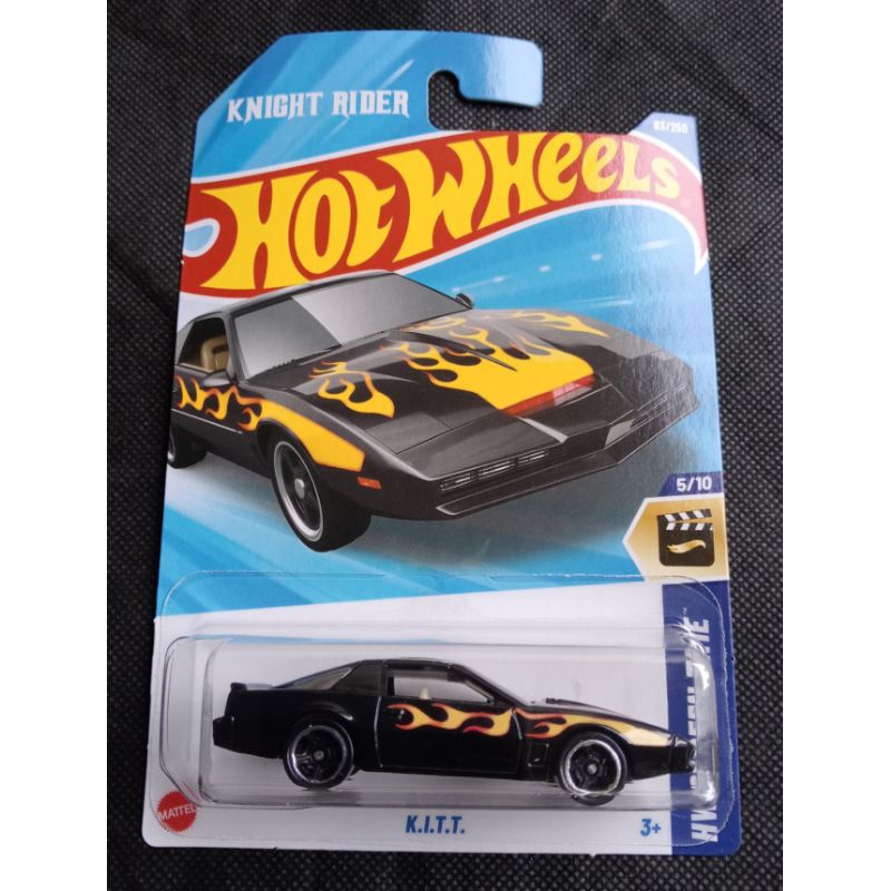 HOT WHEELS KIT KNIGHT RIDER BLACK YELLOW | Shopee Philippines