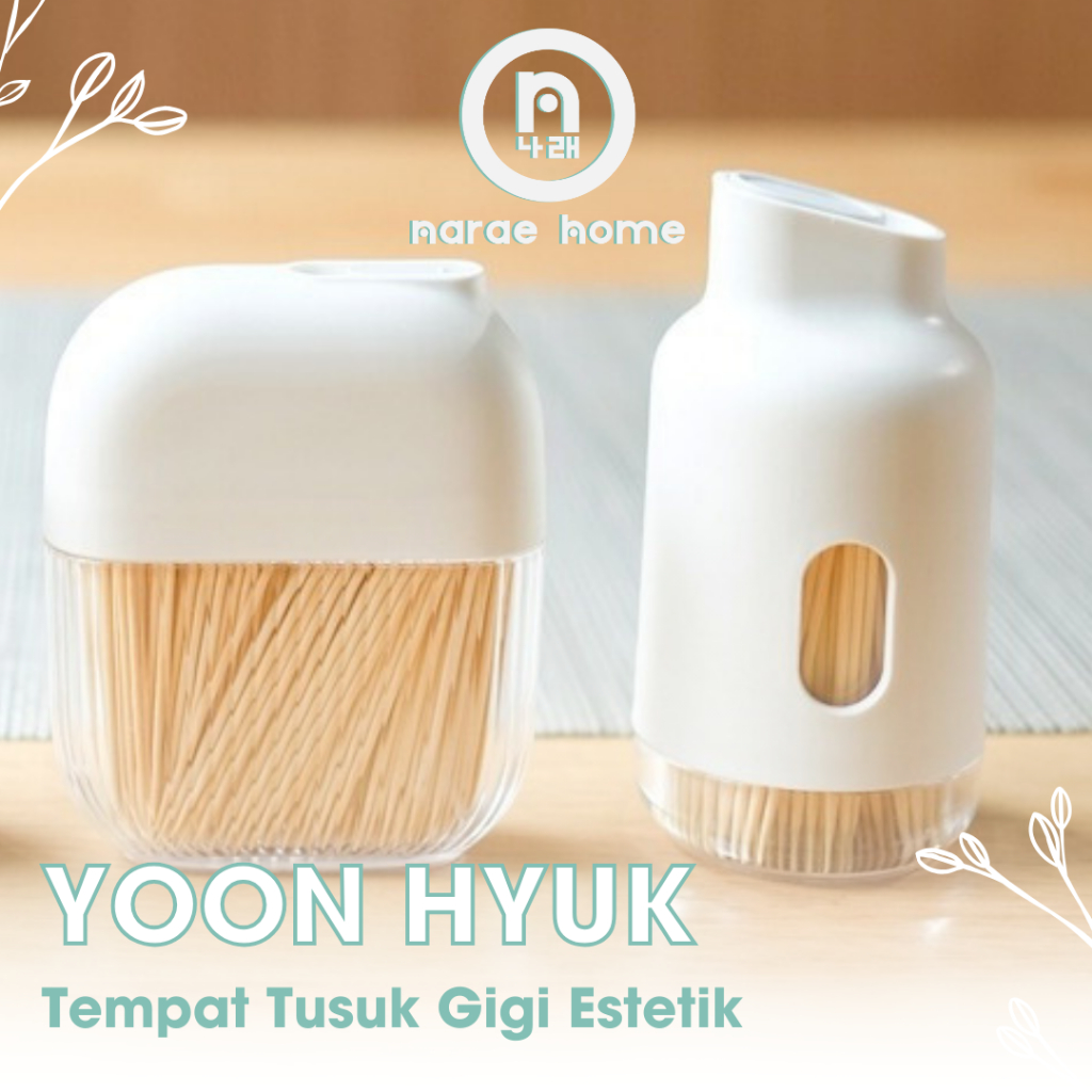 NARAE - YOON HYUK Premium Tooth Pick Organizer Aesthetic Toothpick ...