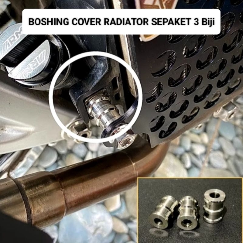 Bushing Boshing Cover Radiator Vario 125 150 160 PCX ADV CNC Almu ...