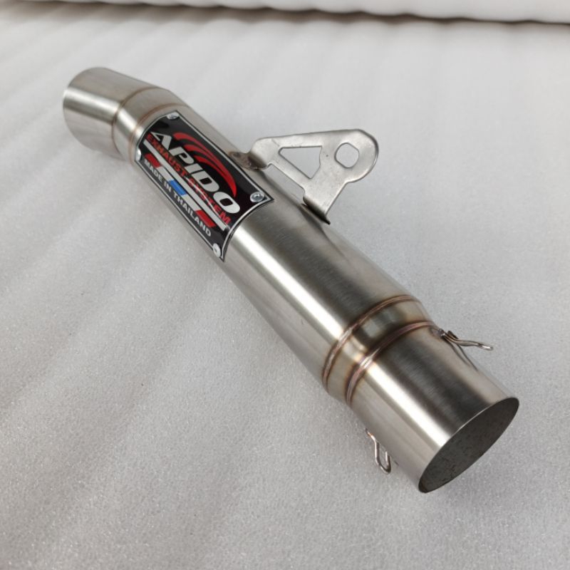 Super open APIDO racing exhaust pipe / Canister only 51mm | Shopee ...
