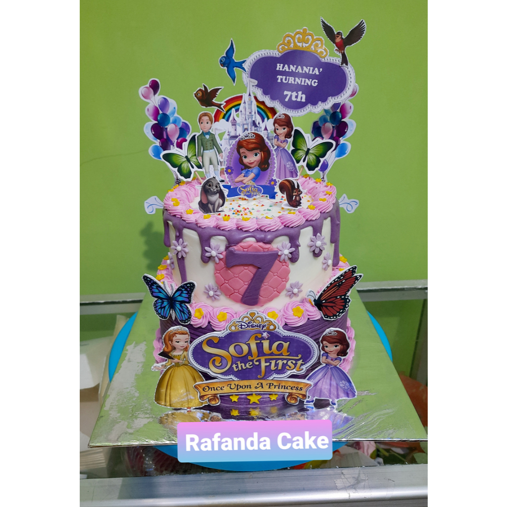 Princess sofia the first birthday cake Topper | Shopee Philippines