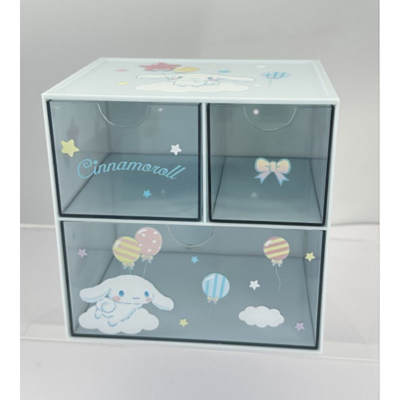 MINISO CINNAMOROLL MINI DRAWER DESK ORGANIZER STORAGE BOX CINNAMONROLL ...
