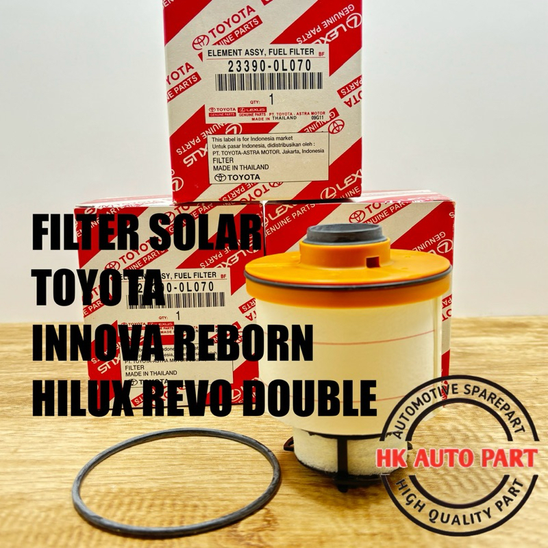 Innova REBORN DIESEL HILUX REVO SOLAR FILTER 2016 AND UP 0L070 GRADE ...