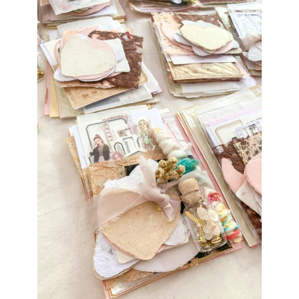 SAKURA ARTWORK Ephemera Journal Kit Bundle Bujo Decoration Set ...