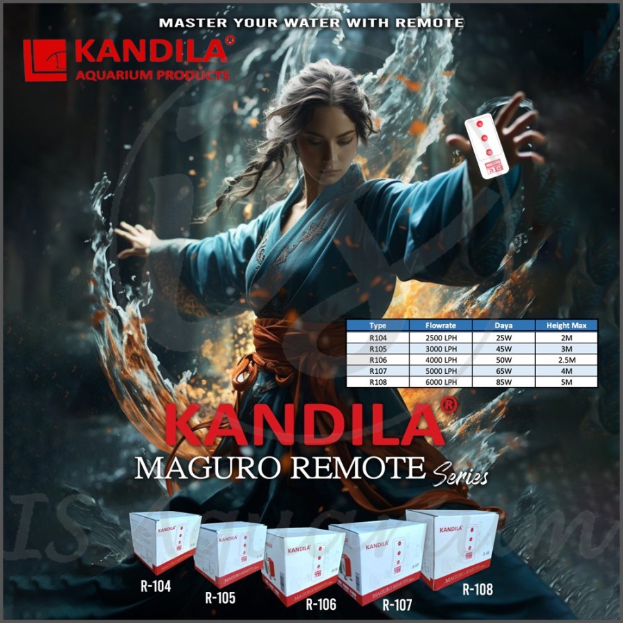 Kandila Maguro Remote Series R104 R105 R106 R107 R108 Aquarium Pond ...