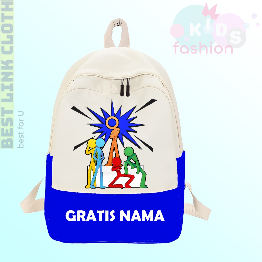 Backpack for Elementary School Kindergarten Preschool Alan Backer Stick ...