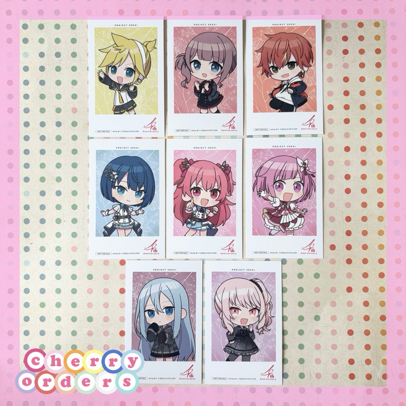 [PREORDER] Project Sekai 4th Anniversary Connect Live Can Badges