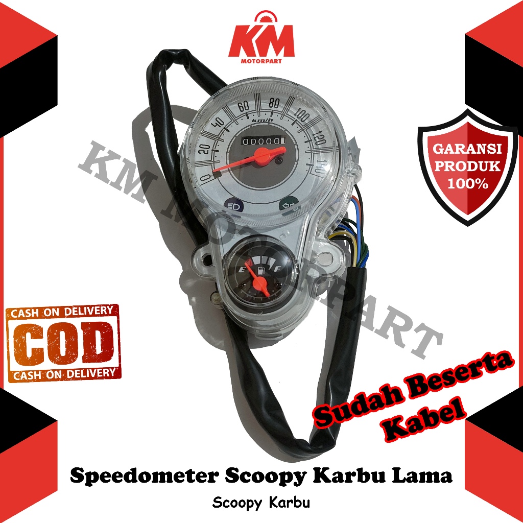 Speedometer Scoopy Carburetor Old Carburetor Speedo Kilometer Assy ...