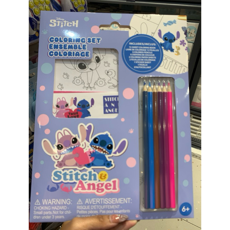 Miniso Disney Lilo & Stitch Collection Coloring Set | Shopee Philippines