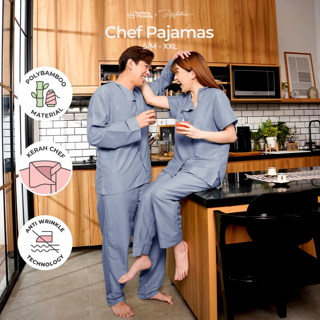 Chef Pajamas Mrs Pajamas X Devy Anastasia Couple Set Clothes ok ...