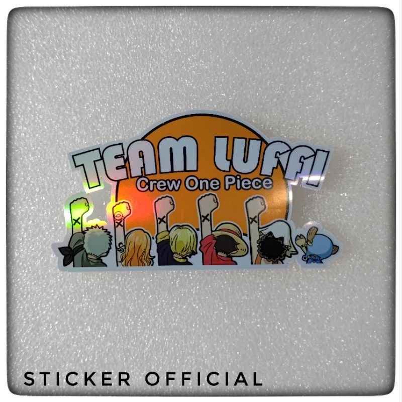 One piece team sticker, crew one piece helogram | Shopee Philippines