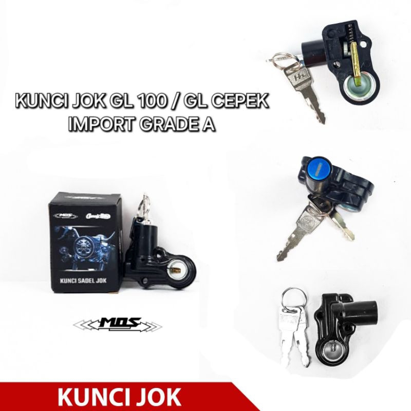 Imported Gl 100 Sadel SEAT LOCK / Gl 100 Honda Gl Cepek Saddle Seat ...