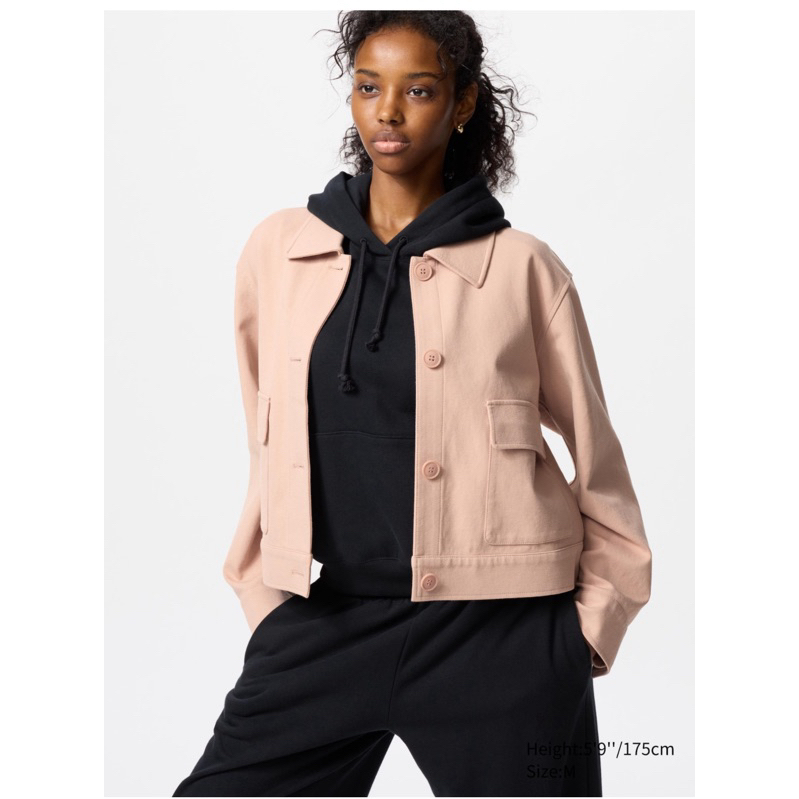 WOMEN UNIQLO Jersey Relax Jacket Shopee Philippines