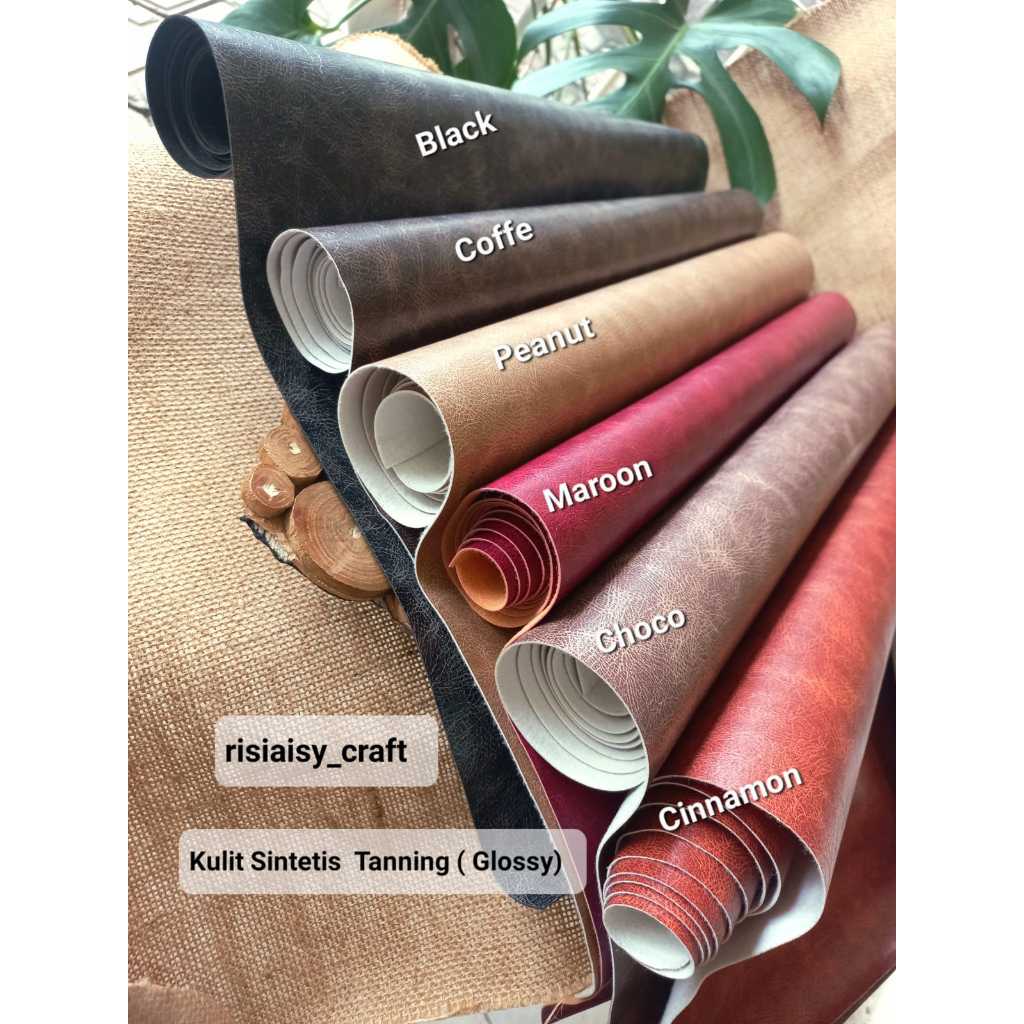 Synthetic Leather Tanning Bag and Craft Material | Shopee Philippines