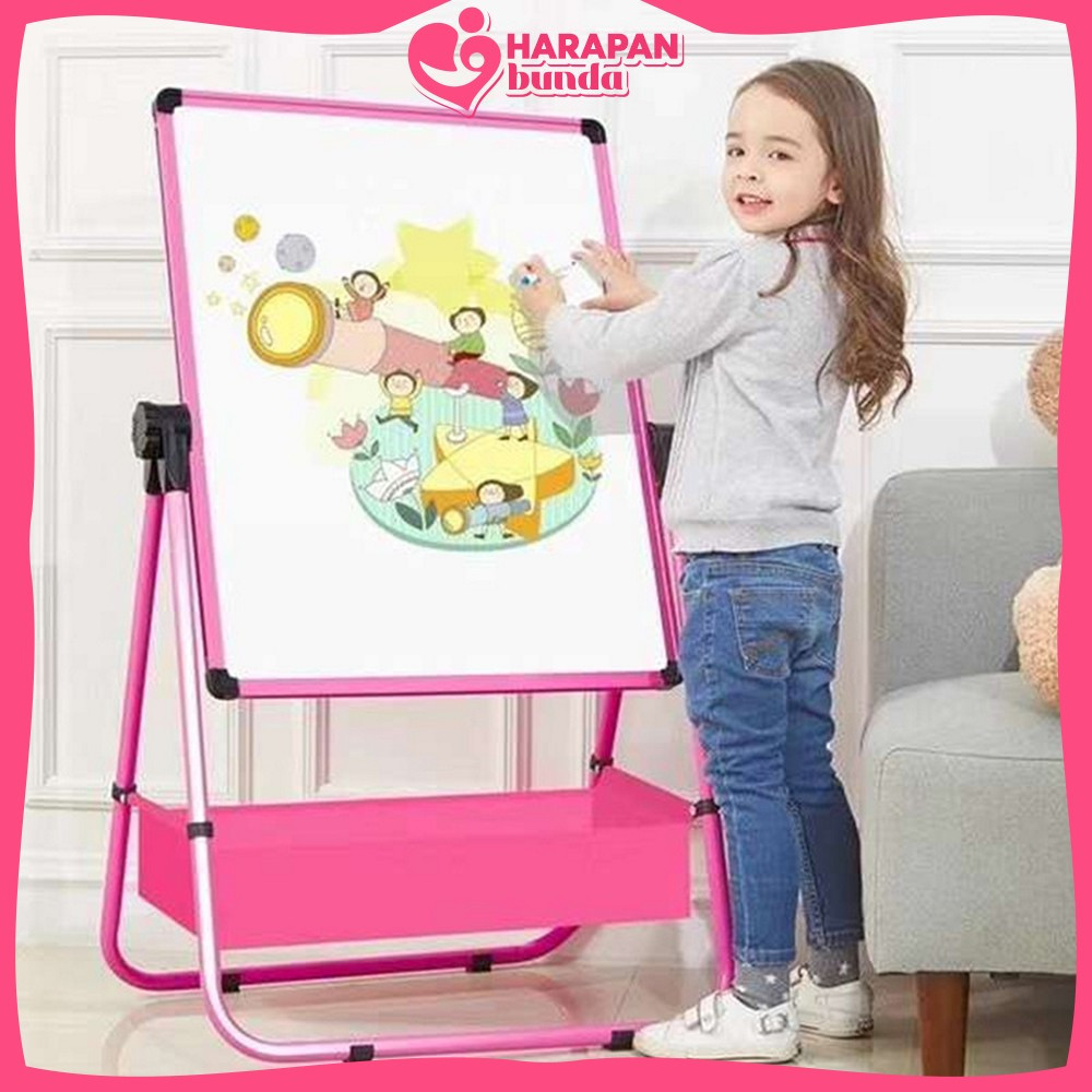 2-Sided Magnetic and Basket Children's Whiteboard / Multifunctional ...
