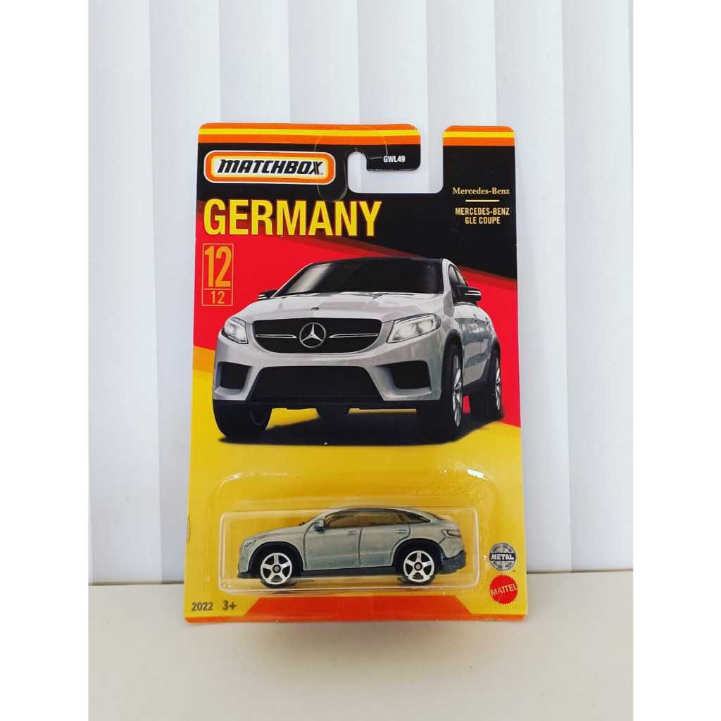 Diecast CAR MATCHBOX GERMANY MERCEDES BENZ GLE COUPE SILVER | Shopee ...